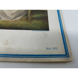 1933 May THE SPUR ILLUSTRATED Vintage Magazine Advertisements Wedding Travel