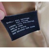 Anne Klein Long Belted Double Breasted Classic Military Trench Coat Womens 12