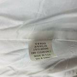 Z By Zelda Black & White Cropped Wool Chevron Striped Jacket Blazer Womens 6 USA