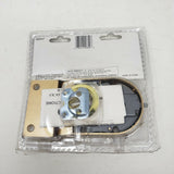 Abus Jimmyproof Deadlock Single Cylinder w/ 2 Keys and Thumb Turn Brass 850C NOS