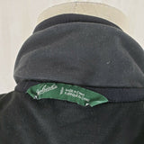 Woolrich Black Berber Fleece Full Zip Up Fitted Funnel Neck Jacket Womens S