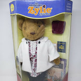 Adventures of Zylie The Bear Plush Book Set Doll FAO Schwarz Exclusive Teddy NOS