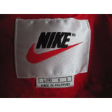 70s Nike Nylon Red Swoosh Piping Track Windbreaker Running Jacket Kids Boys L 14