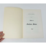 Annual Report of The Town of Gorham Maine 1969 Cumberland County Financials