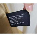 Anne Klein Long Belted Double Breasted Classic Military Trench Coat Womens 12