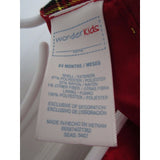 Wonder Kids Tartan Scotch Plaid Long Maxi Sash Bow Dress + Bloomers Girls 24M