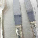 15 Pieces Community Plate Tudor W.M. Rogers & Son AA IS Stainless Silverware