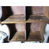 Wooden "The Pub" House Set Mid Century 70s Glass Wood Beer Steins Mugs Glasses