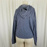 American Eagle Rainbow Stripe Hooded Pullover Sweatshirt Jacket Hoodie Womens M