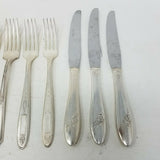 15 Pieces Community Plate Tudor W.M. Rogers & Son AA IS Stainless Silverware