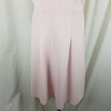 Ann Taylor Factory Fit & Flare Pale Pink Chiffon Twirl Dress Womens 6 NWT $110