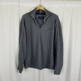 American Eagle Fleece 1/4 Zip Pullover Sweater Jacket Mens XL Sweatshirt Henly