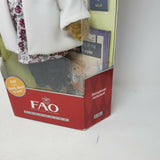 Adventures of Zylie The Bear Plush Book Set Doll FAO Schwarz Exclusive Teddy NOS