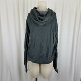 Aero New York City Hooded Pullover Sweatshirt Hoodie Womens XL Aeropostale Black