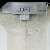 Ann Taylor Loft Petites Wool Fit & Flare Cable Knit Sweater Dress Womens MP