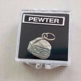1620 Plymouth Rock Pewter Charm Silver Necklace Bracelet New England Souvenir MA