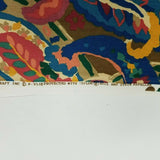 1+ Yards Saloomey For Bloomcraft Screenprint Fabric Material P-9510 Abstract
