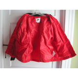 70s Nike Nylon Red Swoosh Piping Track Windbreaker Running Jacket Kids Boys L 14