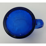 1998 Rose Parade Pasadena University High School Cougars Glass Mug Cobalt Gold