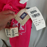 Woolrich Woman Neon Packaway Magenta Windbreaker Jacket Womens M 90s Loud Vtg