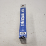 10 to Midnight BETAMAX Beta NOT VHS Tape Movie New Factory Sealed 1988 Bronson