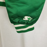 Vintage 80s NBA Starter Boston Celtics Green Satin Basketball Jacket Mens Medium