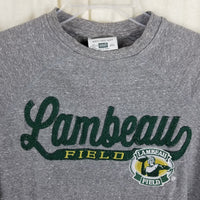 Vintage Packers Lambeau Field Spellout Logo Crewneck Pullover Sweatshirt Mens Adult S