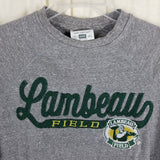 Vintage Packers Lambeau Field Spellout Logo Crewneck Pullover Sweatshirt Mens Adult S