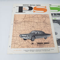 PS Mopar Parts & Service Facts Magazine Vol 7 1963 Lot of 11 Boston Motor