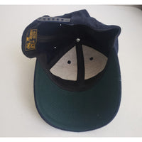 VTG Boston NROTC Consortium Baseball Hat Cap The Corps USA Tall Ship Navy Blue
