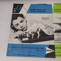 PS Mopar Parts & Service Facts Magazine Vol 3 1959 Lot of 7 Boston Motor