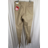 US Navy Creighton Military Uniform Khaki Pants Trousers Mens 38R Unfinished 80s