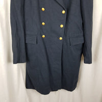 Military Widengrens Court of Appeal Wool Overcoat Peacoat Trench Coat Mens C52