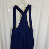 Vintage 70s Innsbruck Quilted Bib Ski Pants Salopettes Trousers Womens 12 Navy