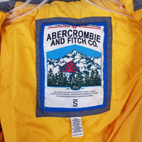 Vintage A&F Abercrombie & Fitch Goose Down Puffer Jacket Parka Mens sz S 90s Y2K