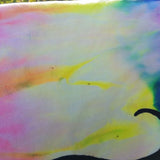 Vintage The Black Dog Marthas Vineyard Tie Dye Throw Blanket Sweatshirt Material