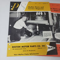 PS Mopar Parts & Service Facts Magazine Vol 3 1959 Lot of 7 Boston Motor