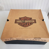 Harley Davidson Cambrelle Mega Harness Hi Biker Boots Square Toe Mens 10.5 91345