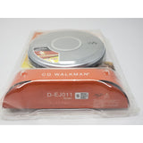 Sony CD Walkman D-EJ011 Silver Portable CD-R Player 2007 Brand New Sealed