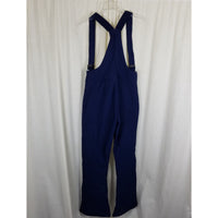 Vintage 70s Innsbruck Quilted Bib Ski Pants Salopettes Trousers Womens 12 Navy