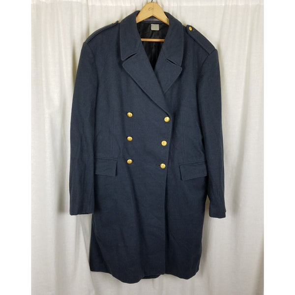 Military Widengrens Court of Appeal Wool Overcoat Peacoat Trench Coat Mens C52