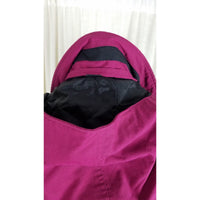Vintage LL Bean Hooded Winter Snow Ski Parka Jacket Womens S Magenta Raspberry