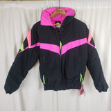 Vintage Alpine Design Down Retro 90s Puffer Parka Ski Jacket Womens 8 Deadstock