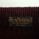 Vintage Class of 1943 Boston College BC Horace Partridge Knit Sweater Athletic Mens S M