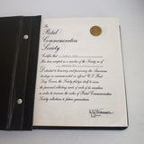 Postal Commemorative Society World U.S. First Day Covers 1970'S FDC Bound Binder