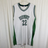 Vermont Catamounts #22 Coppenrath Letrell Sports Basketball Jersey Mens 2XL Y2K