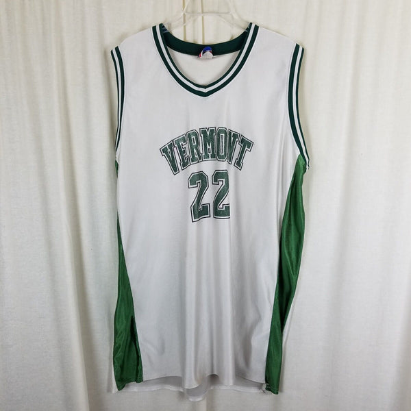 Vermont Catamounts #22 Coppenrath Letrell Sports Basketball Jersey Mens 2XL Y2K