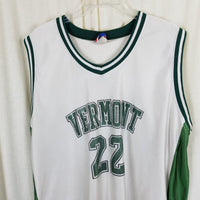 Vermont Catamounts #22 Coppenrath Letrell Sports Basketball Jersey Mens 2XL Y2K