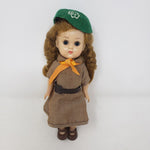 Vintage Vogue Ginny Girl Scout Dress Suit Outfit Doll 8" Sleepy Eyes Hard Plastic