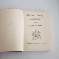 Thurber Country 1953 Book James Thurber HC DJ 1st Edition 1st Printing Vintage